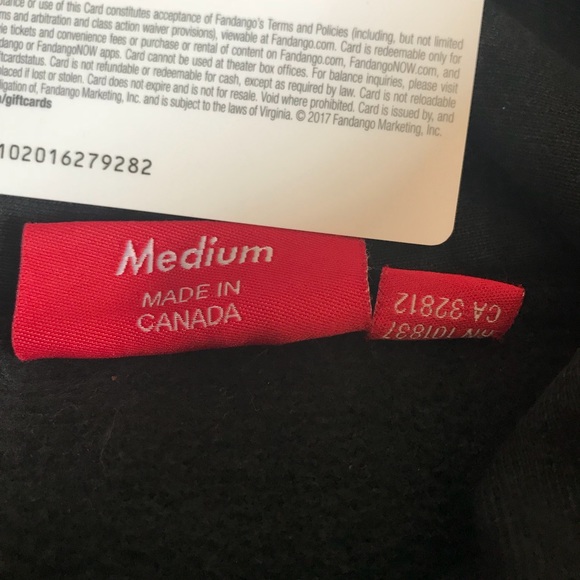 FW14 Supreme Black On Black Box Logo Hoodie - Picture 3 of 8